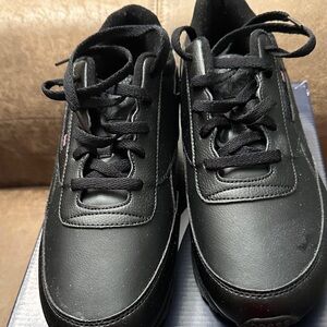 Reebok Men's Black Lace-Up Sneakers